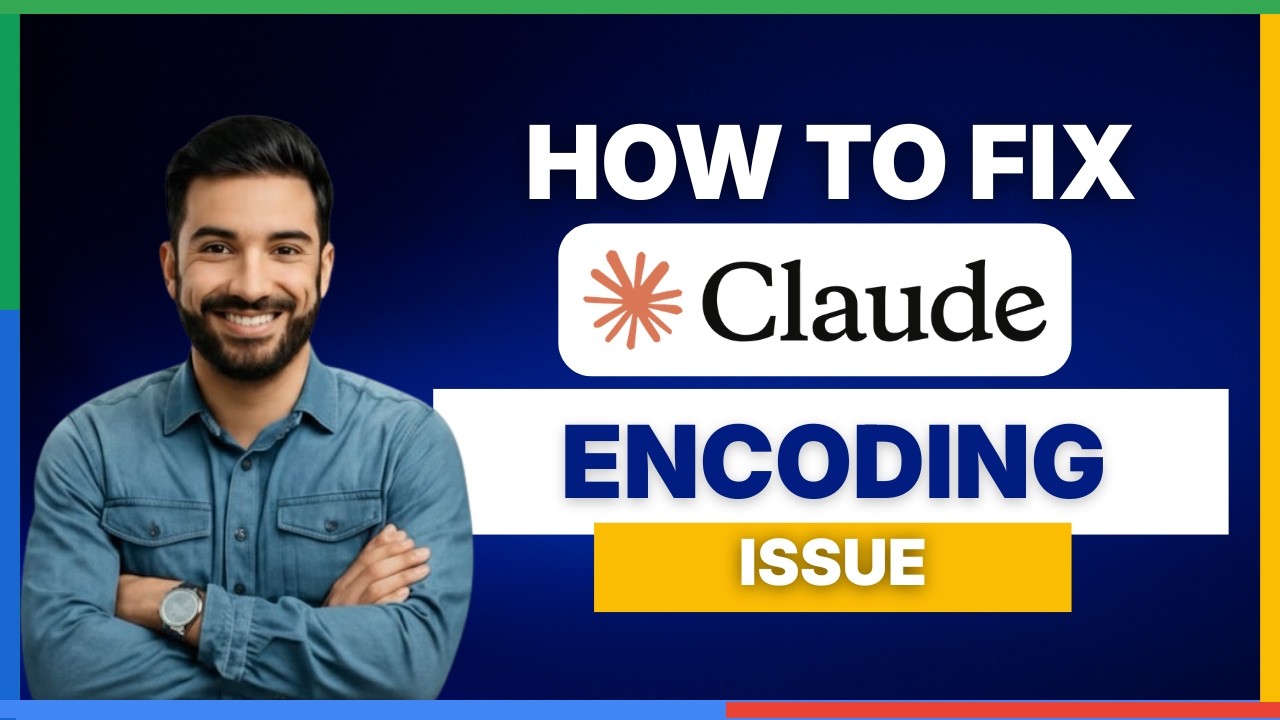 How to fix Claude Code encoding issue [FULL GUIDE]