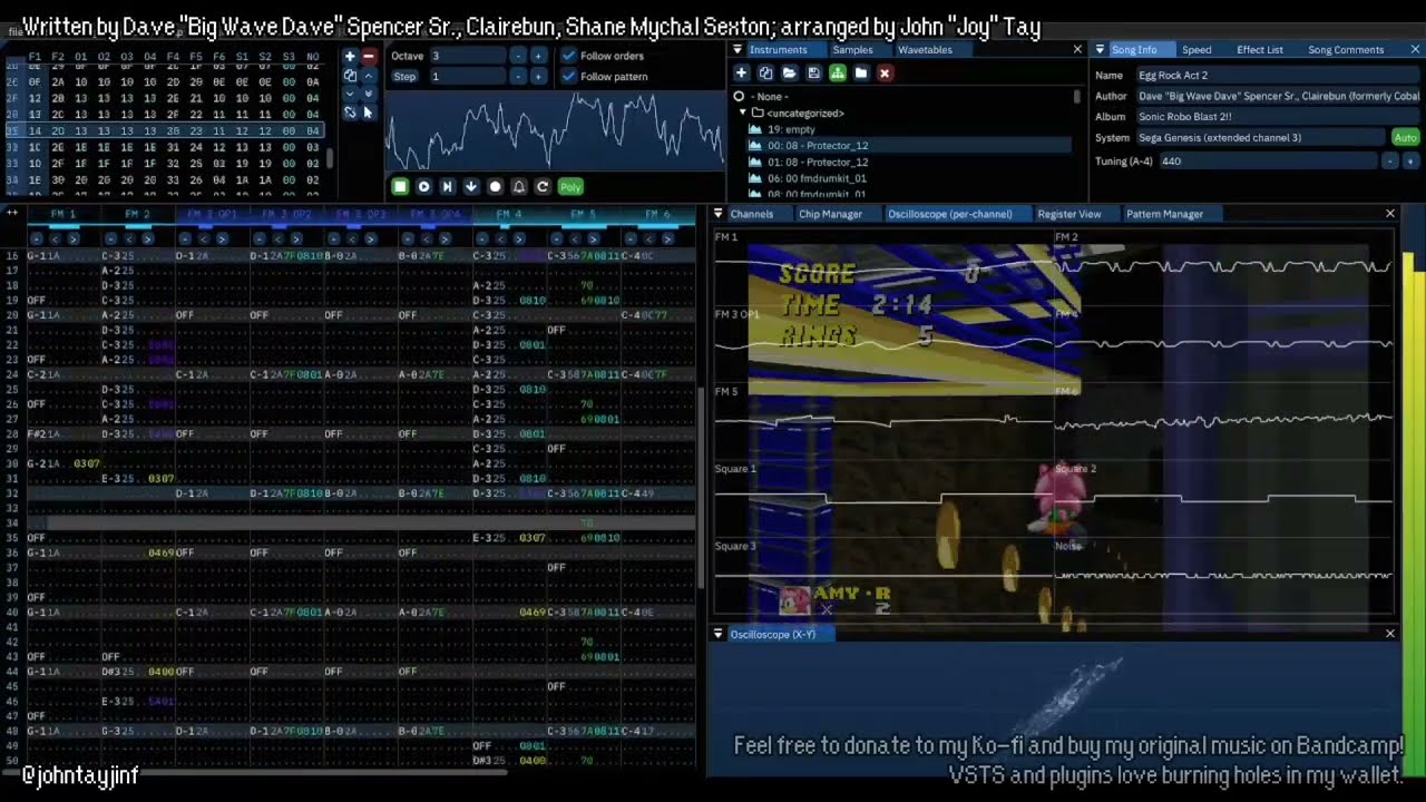 Sonic Robo Blast 2 - Egg Rock Zone Act 2 (YM2612 + SN76489 Arrangement)