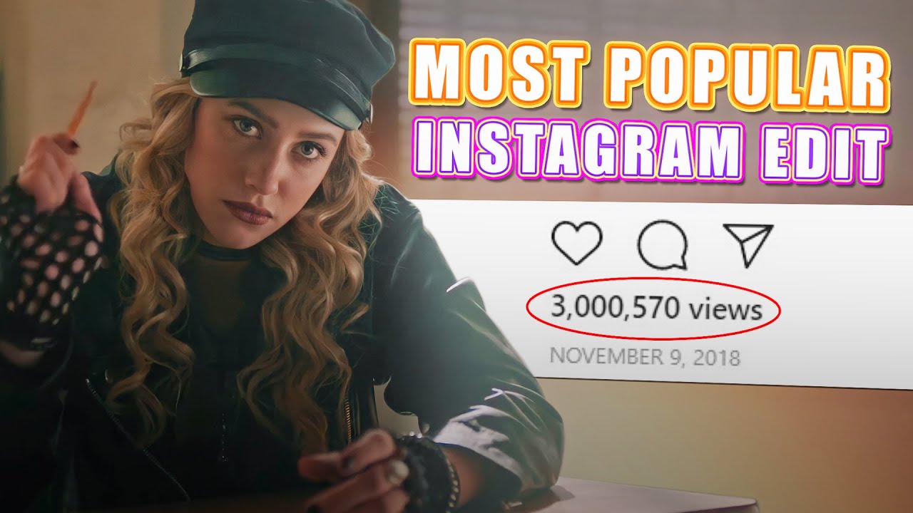 REMAKING THE MOST VIEWED INSTAGRAM EDIT EVER (3 MILION VIEWS!!)