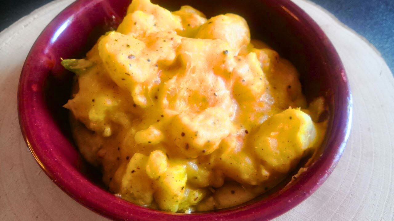 Как приготовить настоящий карри касавы | Кремовое карри из юки/маниока с кокосовым молоком