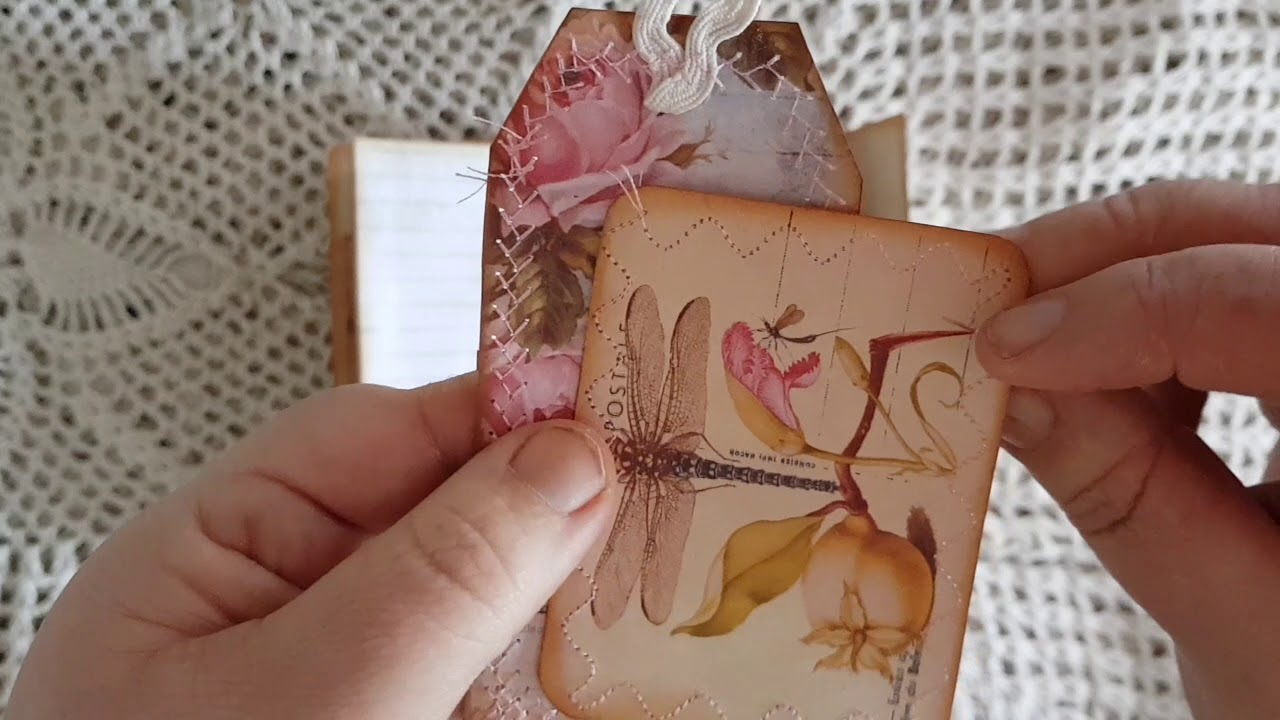 Dragonfly mini booklet/journal