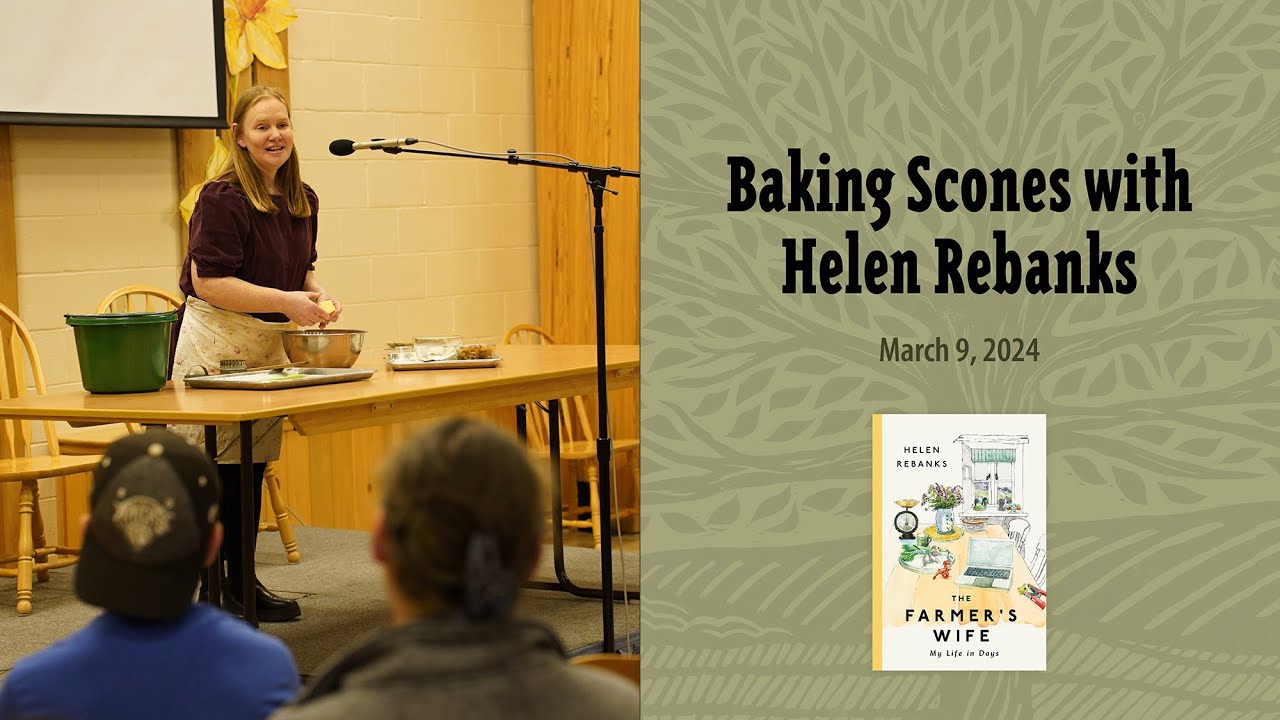 Baking Scones with Helen Rebanks | Q&A at Farming for the Future