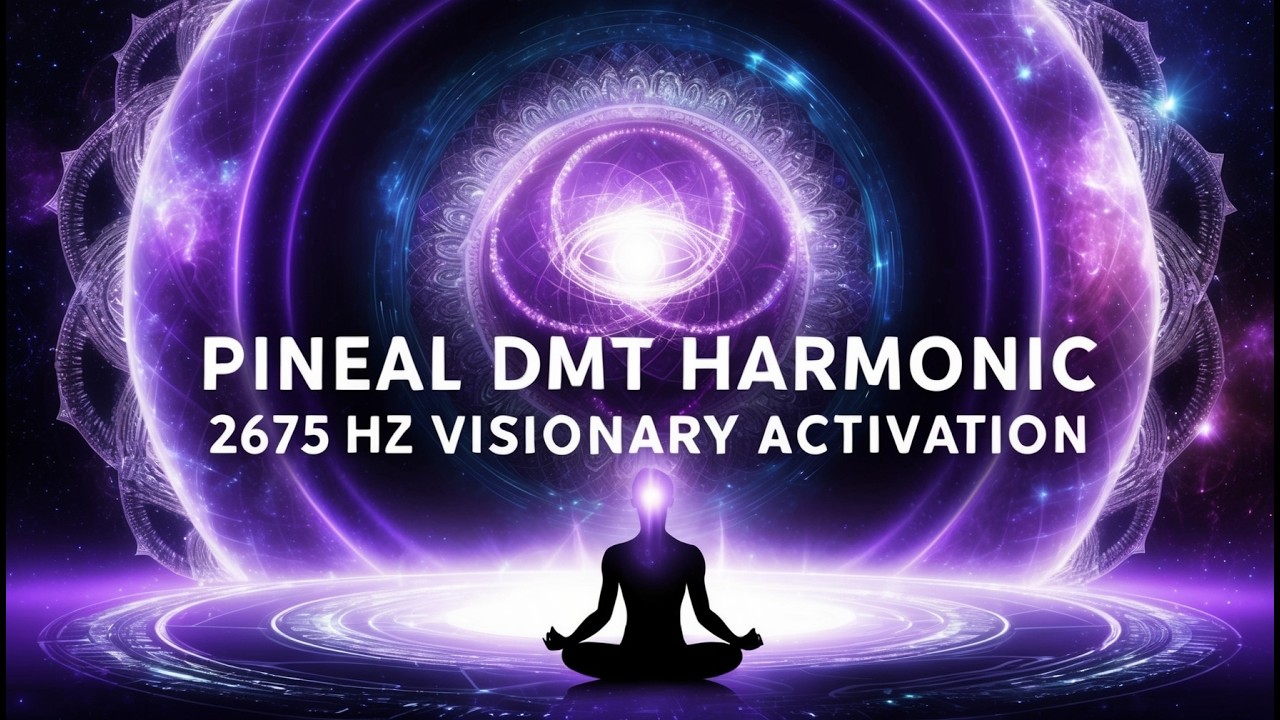The Pineal DMT Harmonic | 2675 Hz Spontaneous Visionary Activation (4 Hours)