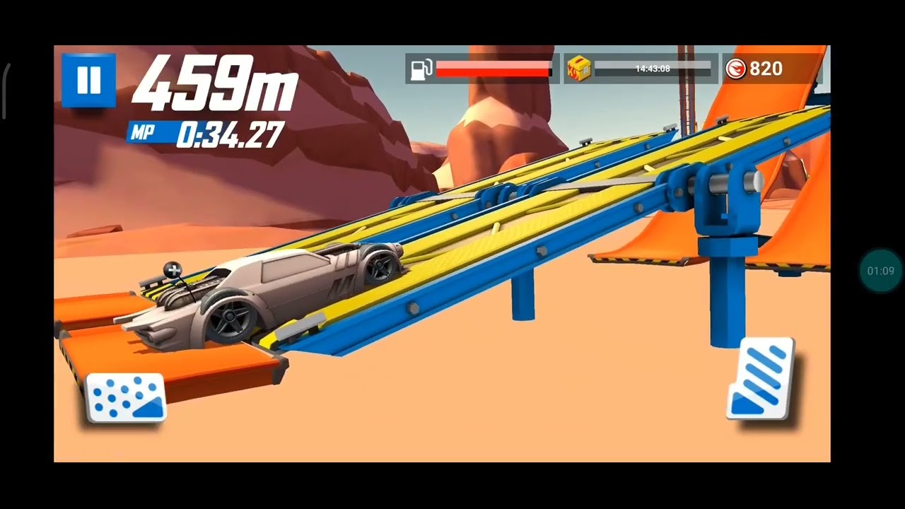 FULL VIDEO FOR @pixels1523. Hot Wheels Race Off but i unlocked a new set