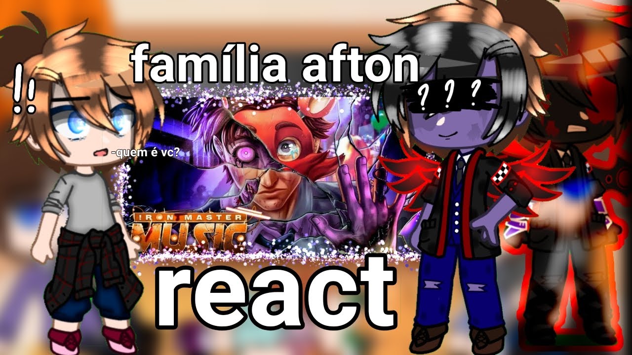 Família Afton react a rap corpo morto