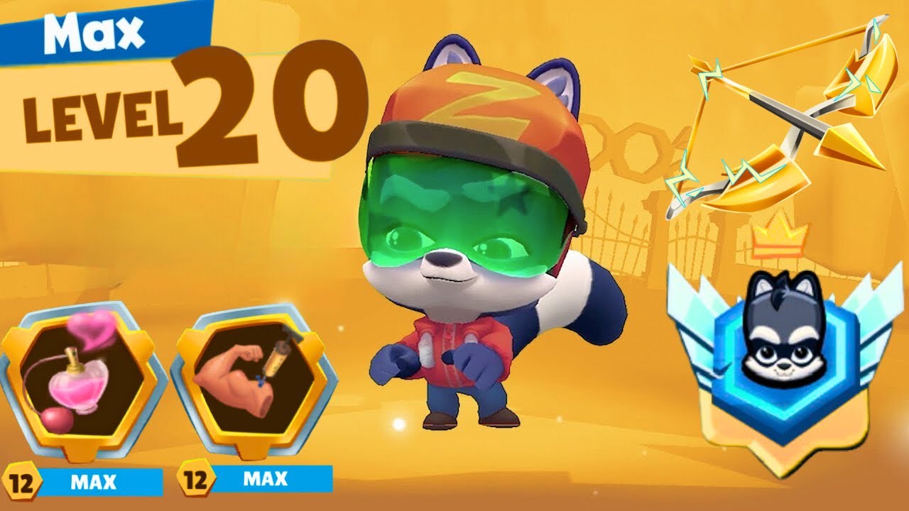 Solo Max Maxed Level 20 Muscles Zooba Gameplay
