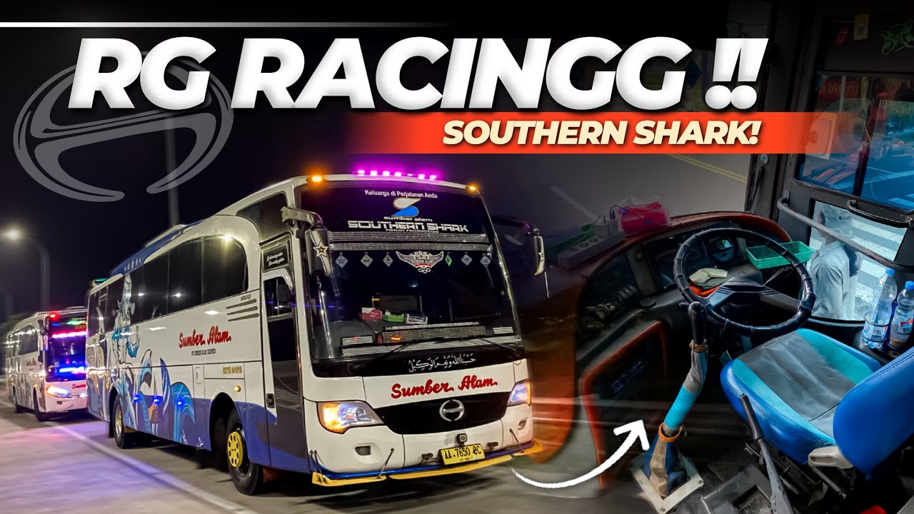 HINO RG SATU-SATUNYA STYLE RACING🔥‼️- Trip Sumber Alam 50OC Jogja-Bekasi via Selatan! 