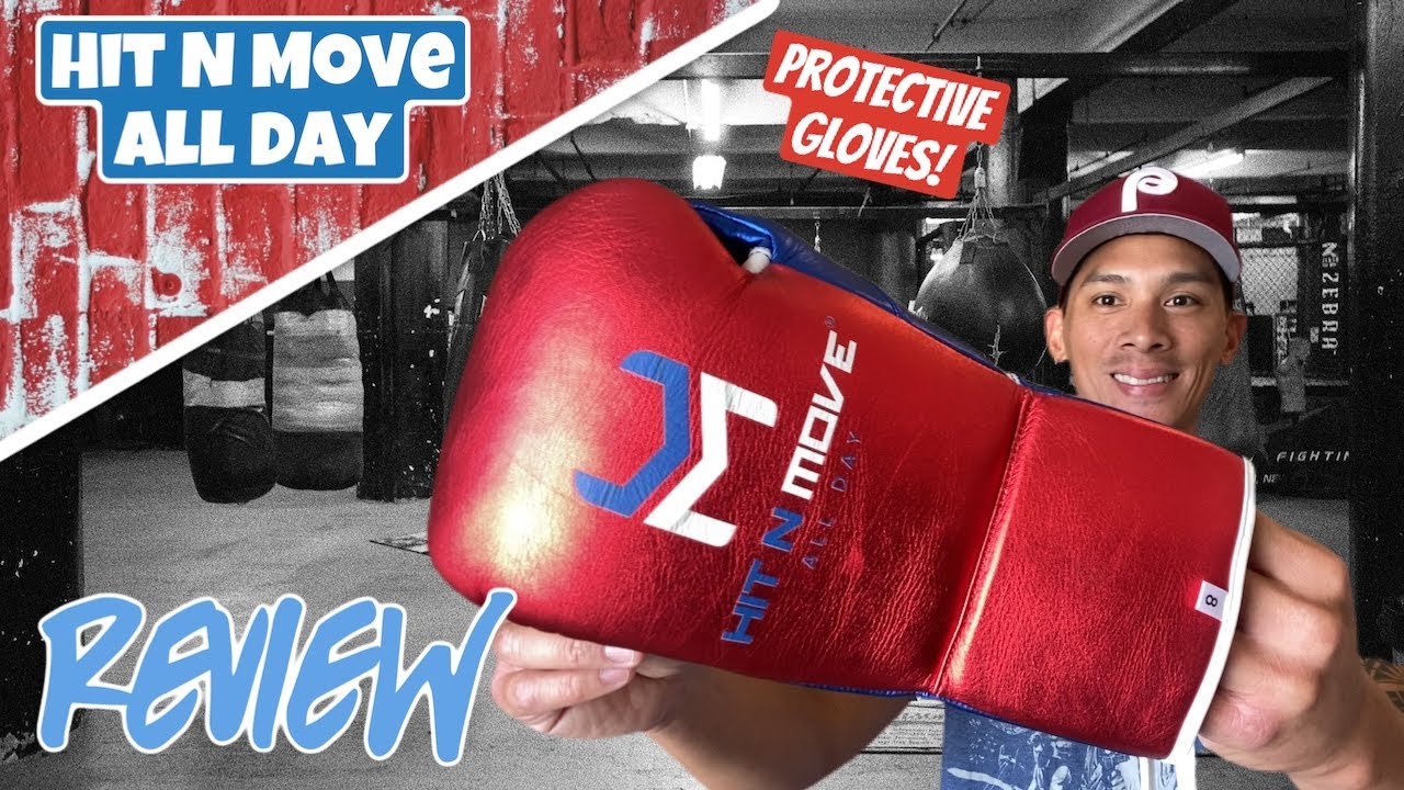 Hit N Move All Day Pro Fight Gloves REVIEW- PROTECTIVE STYLE FIGHT GLOVES PERFECT FOR THE MITTS!