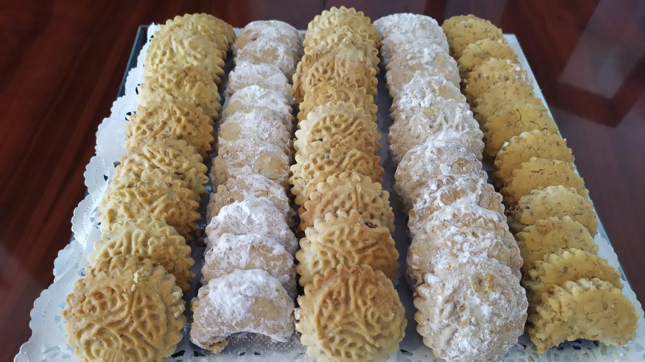 dulces arabes muy tradicionales de frutos secos/ حلوة الخليط الشهية بطريقة بسيطة