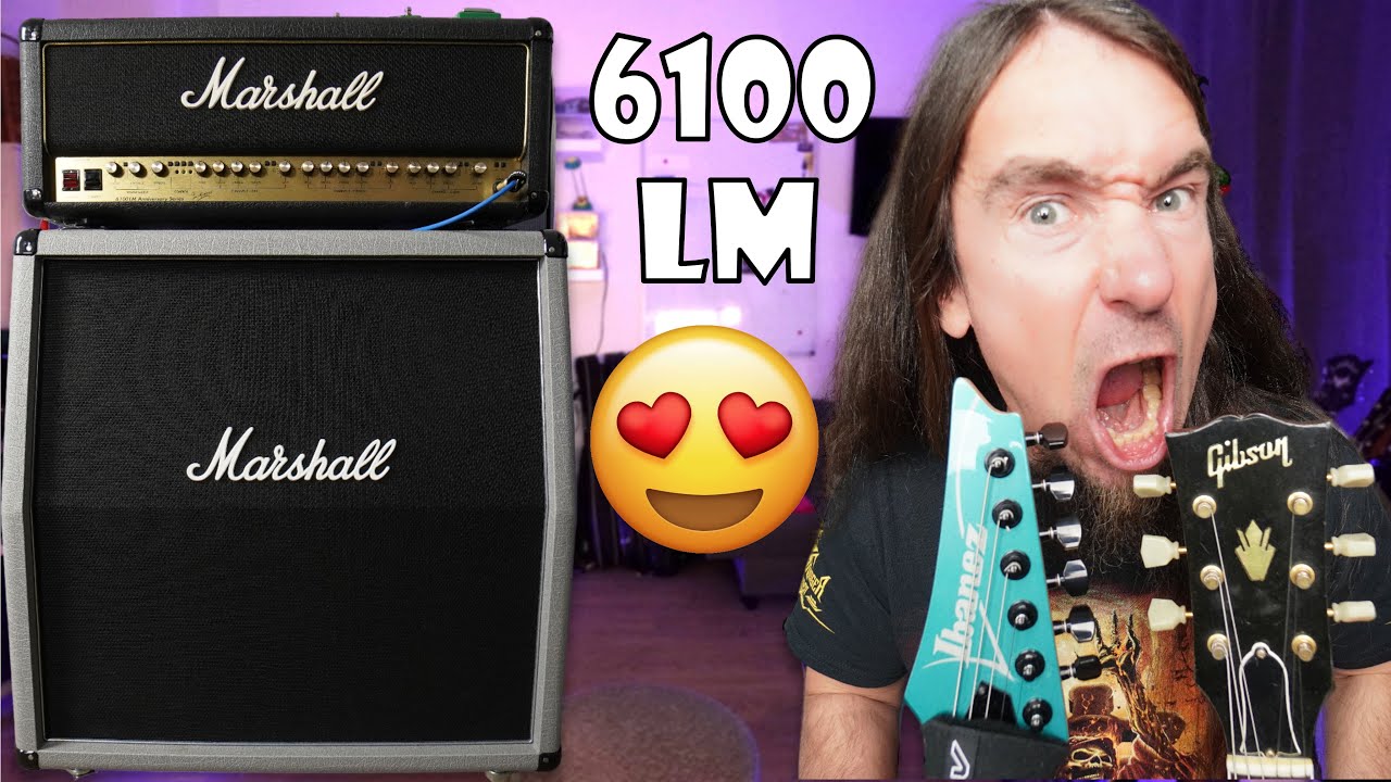 MARSHALL 6100LM from Bonamassa to Modern Metal - Gear check with GIBSON Nighthawk & IBANEZ RG565