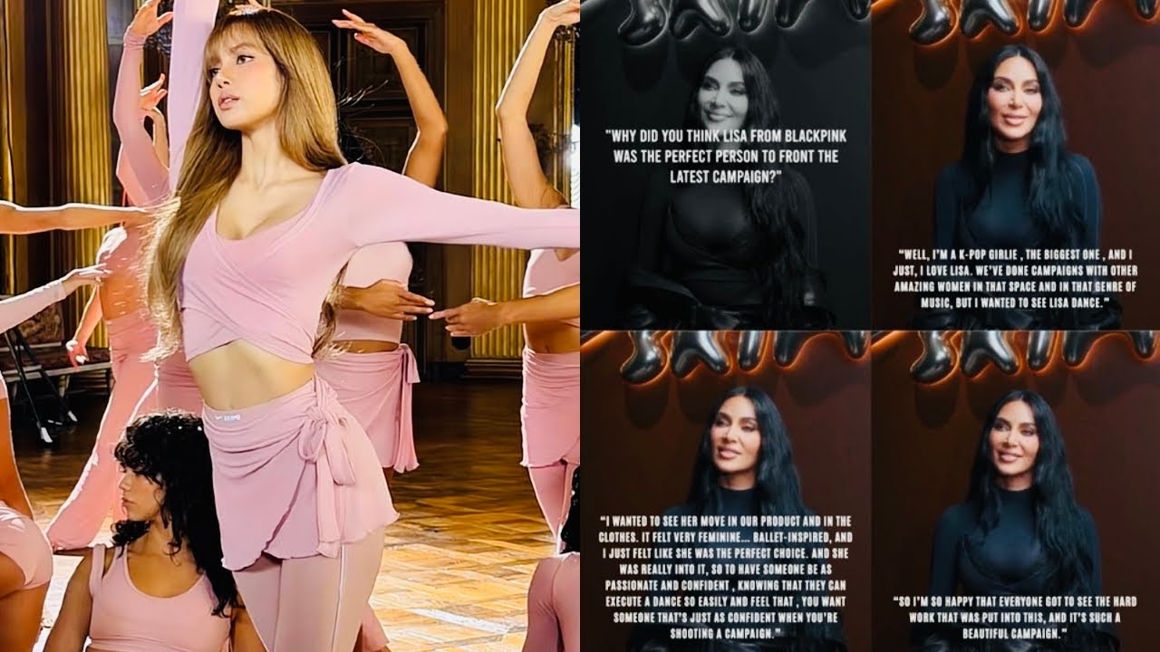 KIM KARDASHIAN SHOCKED! Lisa BLACKPINK is 