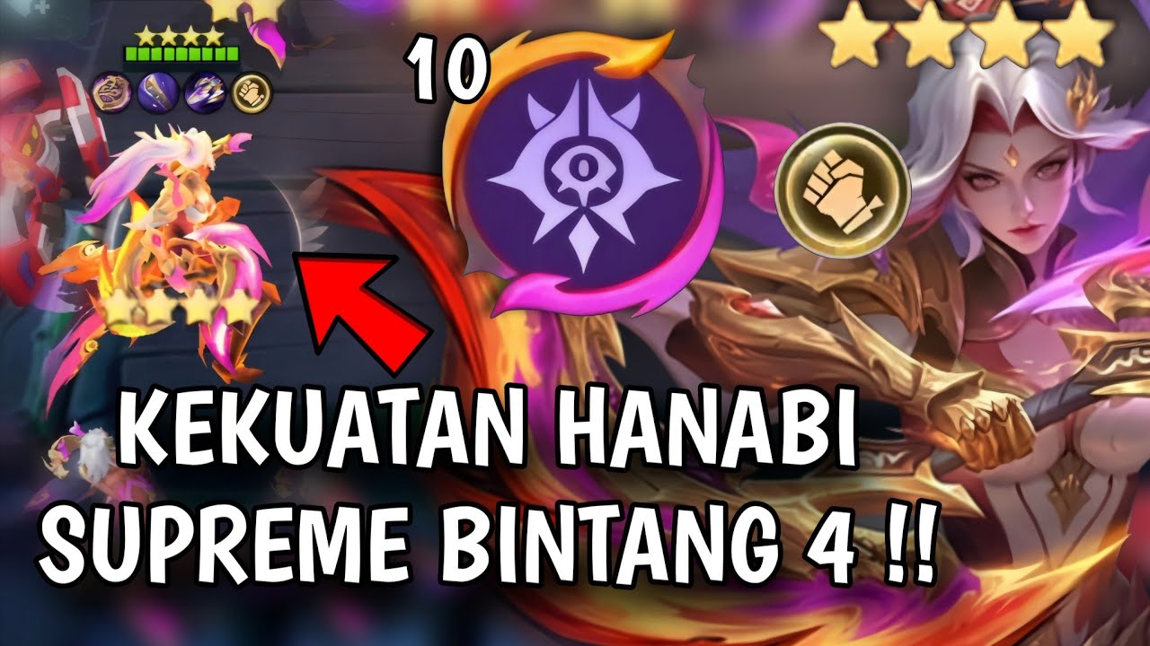 🌀10 DOMSWORN AKHIRNYA BERHASIL HANABI SUPREME BINTANG 4 !! COMBO TERBAIK MAGIC CHESS GOGO SAAT INI?