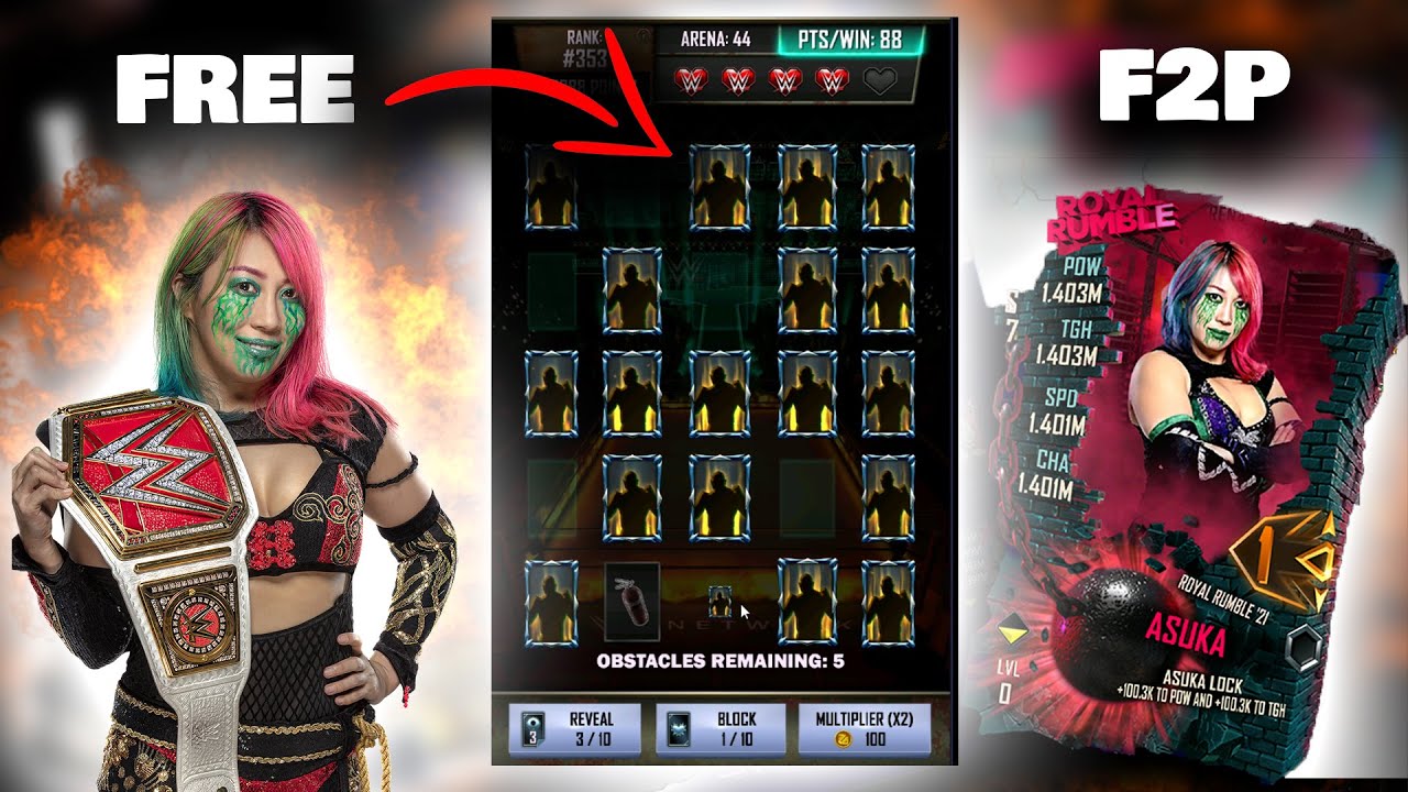 HOW TO RANK HIGH IN LAST MAN STANDING FOR F2P PLAYERS!! - NO CREDITS SPENT! - WWE SUPERCARD S7