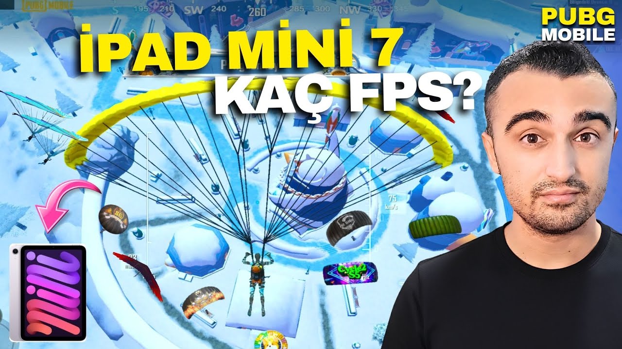 İPAD MİNİ 7 KAÇ FPS? YENİ 4.1 GÜNCELLEMESİNDE KASMA VE DONMA VAR MI & GAMEPLAY TEST! – PUBG Mobile