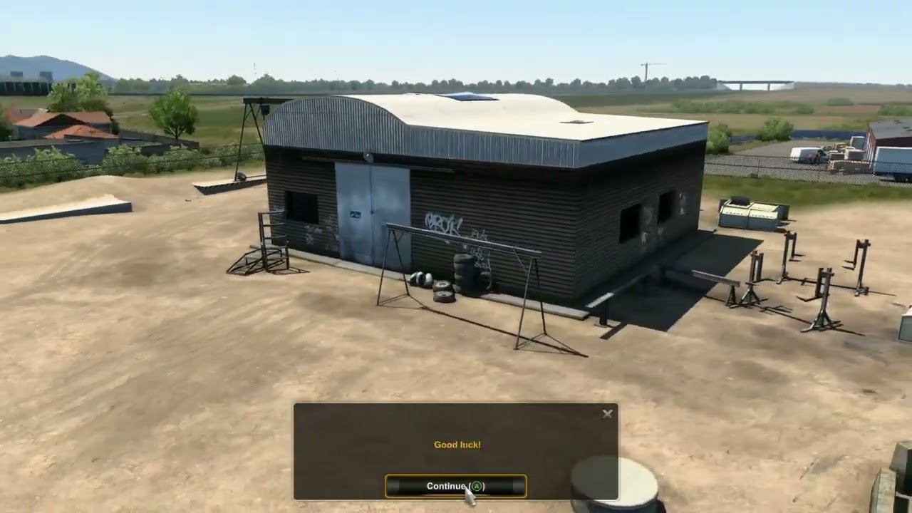 Starting my carrer as a virtual truck driver episode 1 Brasov-Tg.Mures