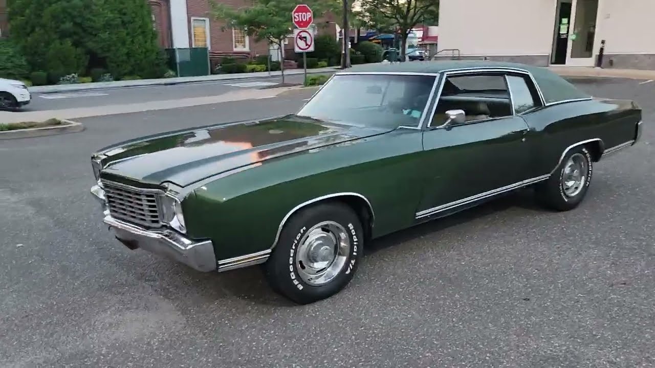 1972  Chevy Monte Carlo test drive
