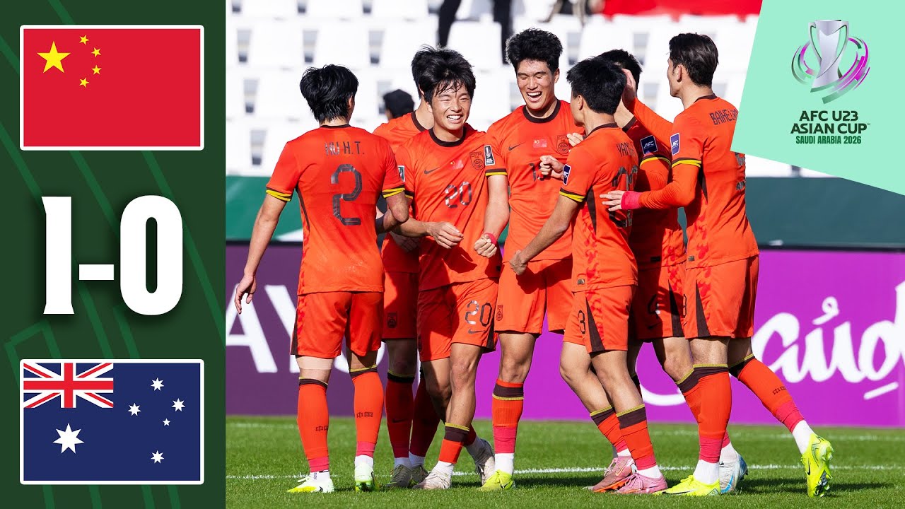 China PR stun Australia to go top! | China PR - Australia | Highlights | AFC U23 Asian Cup™