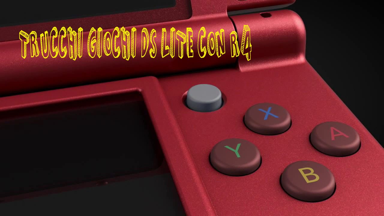 Trucchi per nintendo DS Lite con R4
