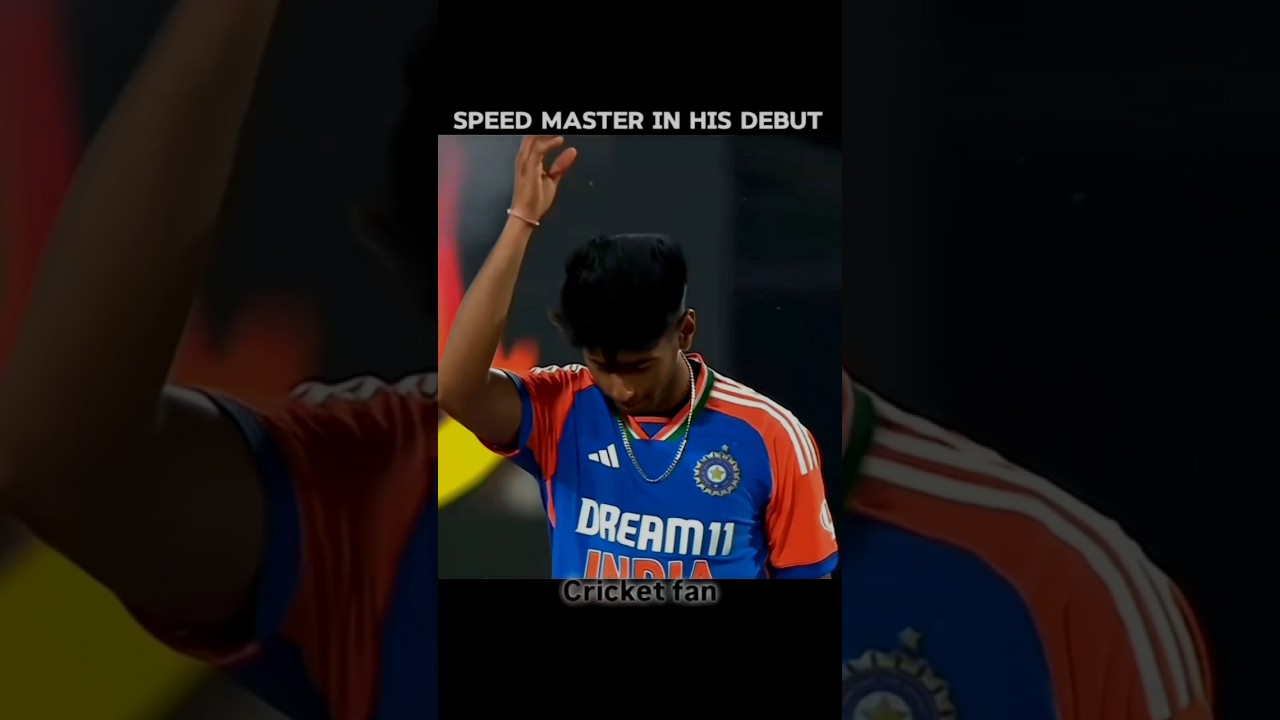 speed master in his debut