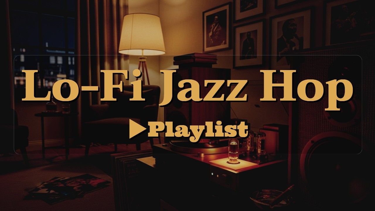 [▶Lo-Fi Jazz Hop] Warm Vintage Jazzhop – Stress Relief & Concentration Music
