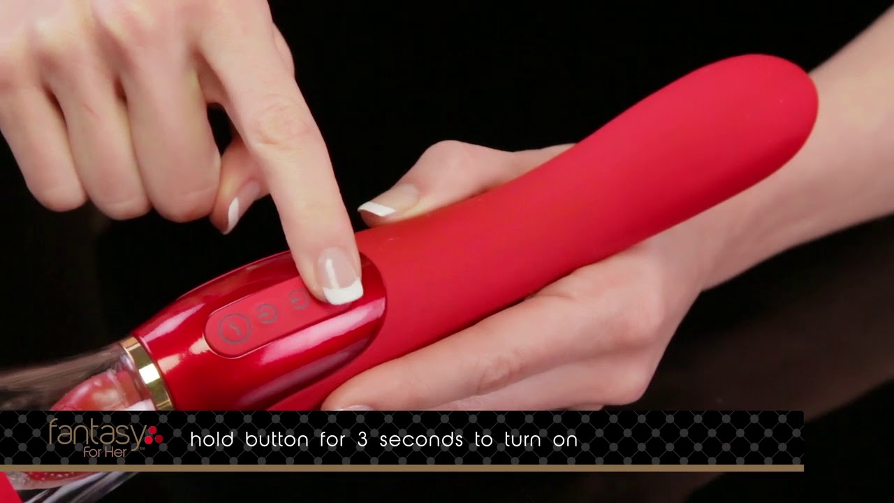 Двухсторонний вибростимулятор Fantasy For Her -  Ultimate Pleasure 24K Gold - Luxury Edition