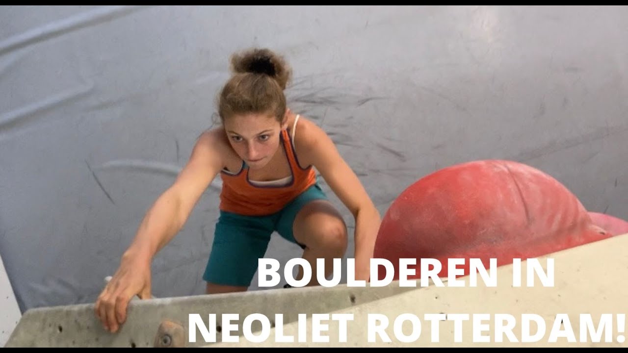 Bouldering at bouldergym Neoliet Rotterdam #9