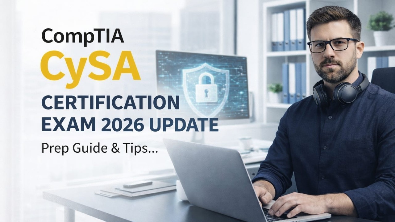 CompTIA CySA Exam 2026 Update: Prep Guide & Tips