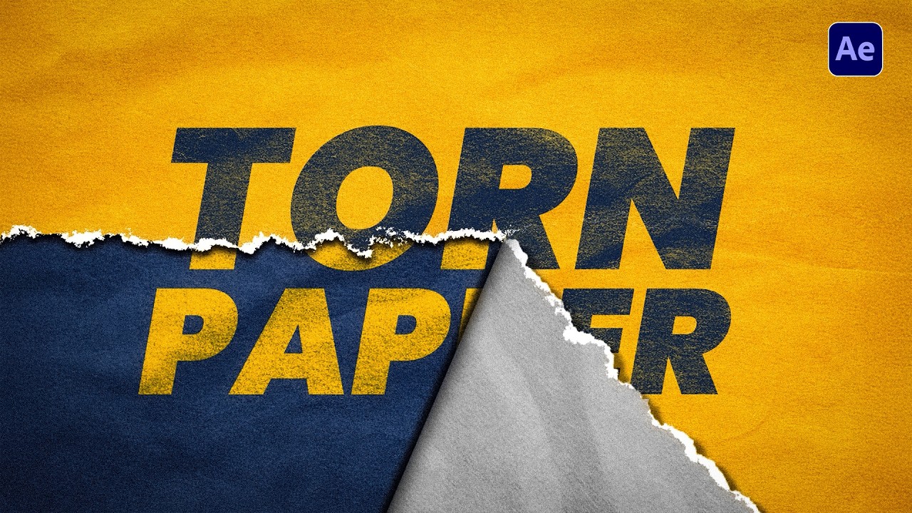 The REAL Difference Between Realistic and Fake Paper Tears in AE