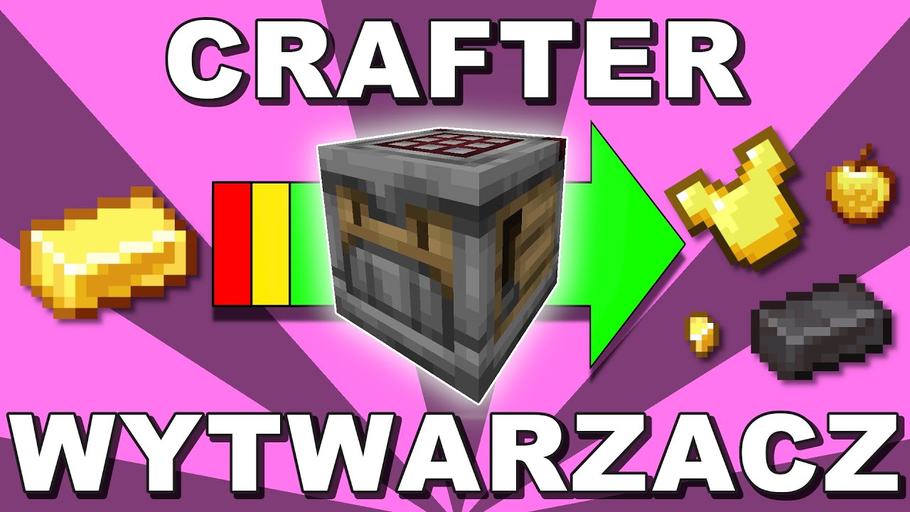 AUTOMATYCZNY CRAFTING w Minecraft?! Crafter &ndash; jak działa i jak go zrobić