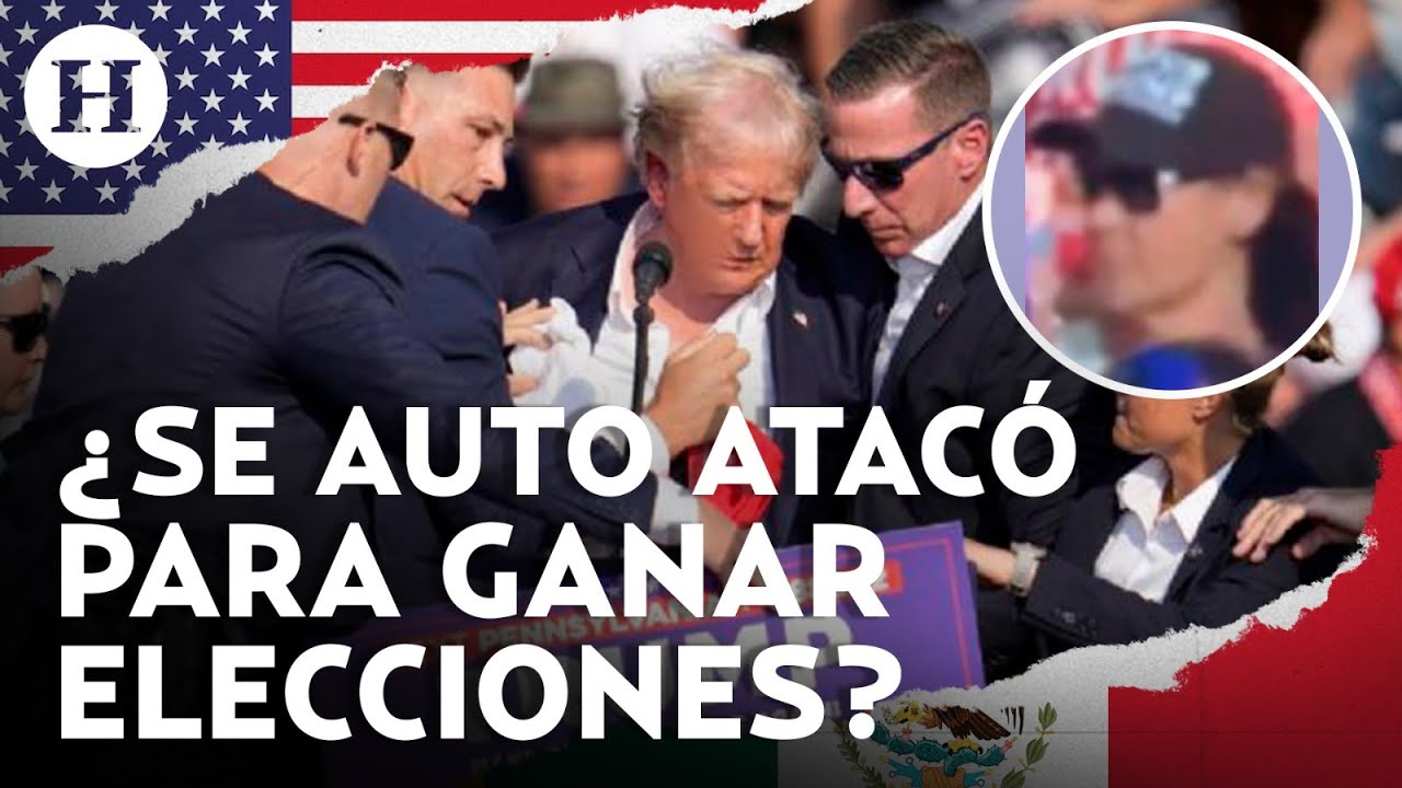 ¿Todo fue planeado? Atentado fallido contra Donald Trump desata teorías conspiratorias en EU