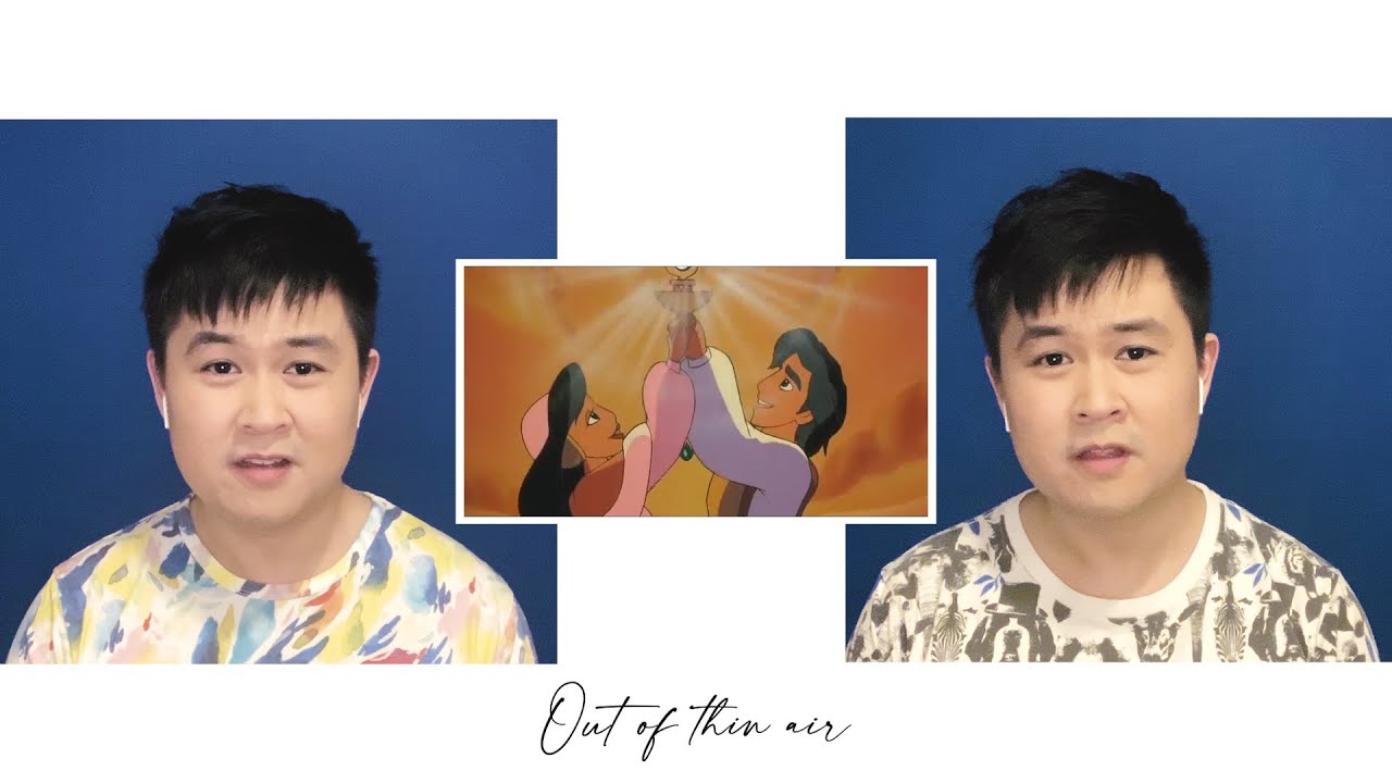 [FOR THE JOY] Out of Thin Air - Aladdin & the King of Thieves【Cheeyang Ng Cover】
