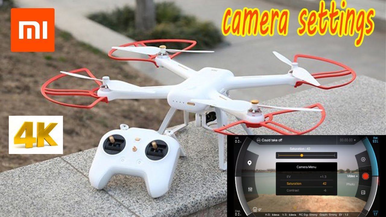 mi Drone Flight test | mi Drone 4k Camera Settings | 4k Camera test
