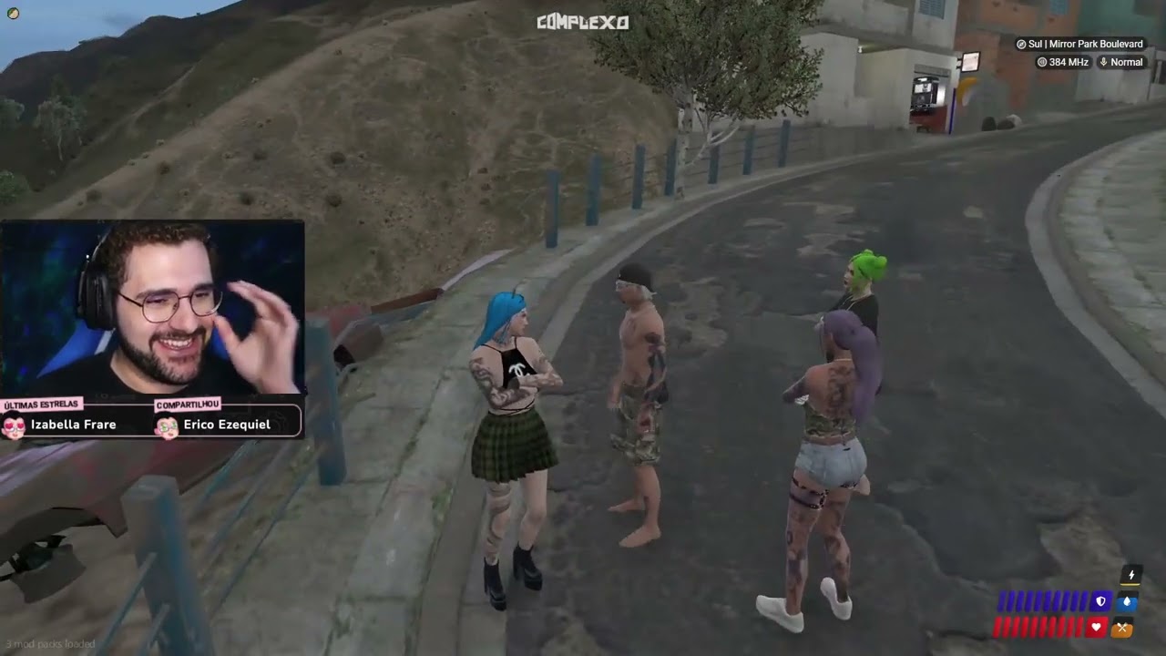Namorada de Blue ameaça Batata de morte! 🥶 Park Tiffany GTA RP