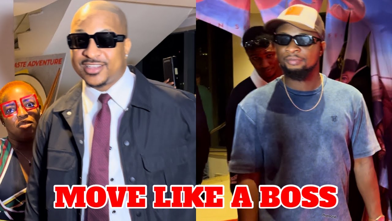 IK OGBONNA & MC LIVELY AT MOVE LIKE A BOSS MOVIE PREMIERE