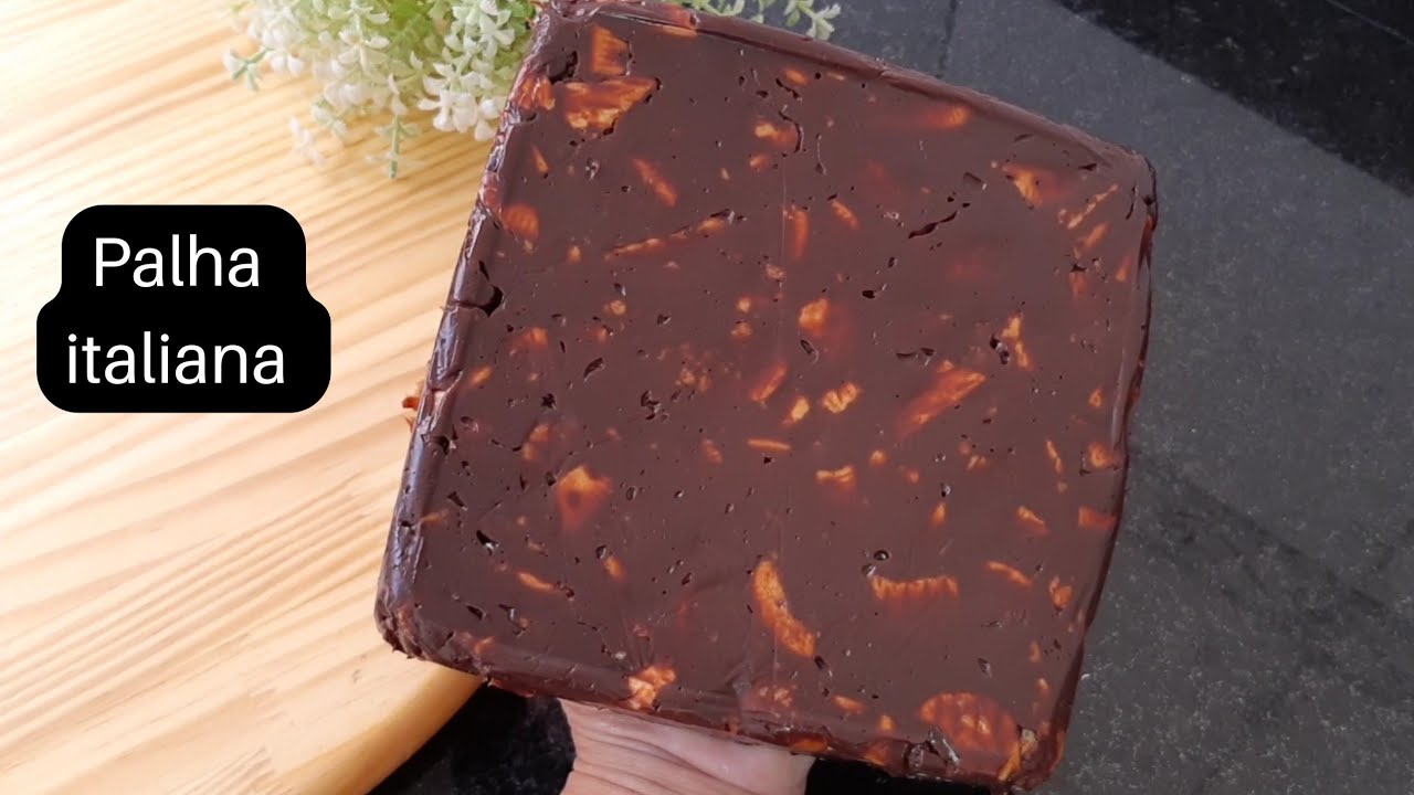 PALHA ITALIANA DE CHOCOLATE COM PREÇO DE VENDA