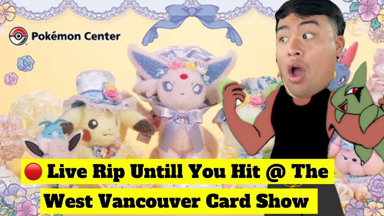 LIVE Pack Rips Until We Hit Something Crazy! (West Vancouver Card Show)