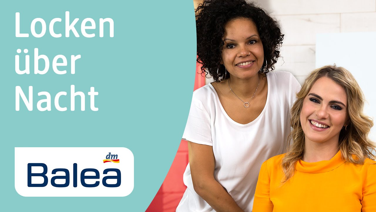 Schöne Locken über Nacht dank Haarband - Pflege & Styling für lockige Haare | Balea Badvergnügen #2