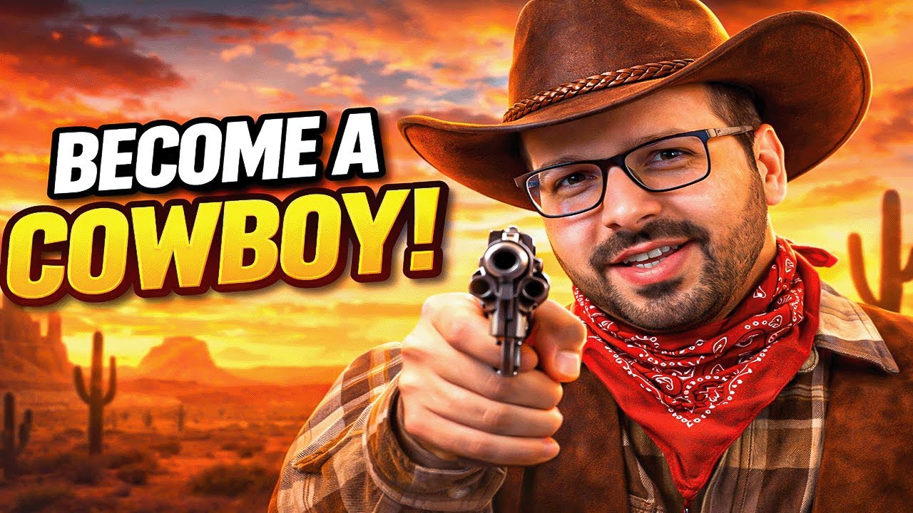 صرت راعي بقر🤠 🐄 ياعيال -  Let's play Cowboy simulator -