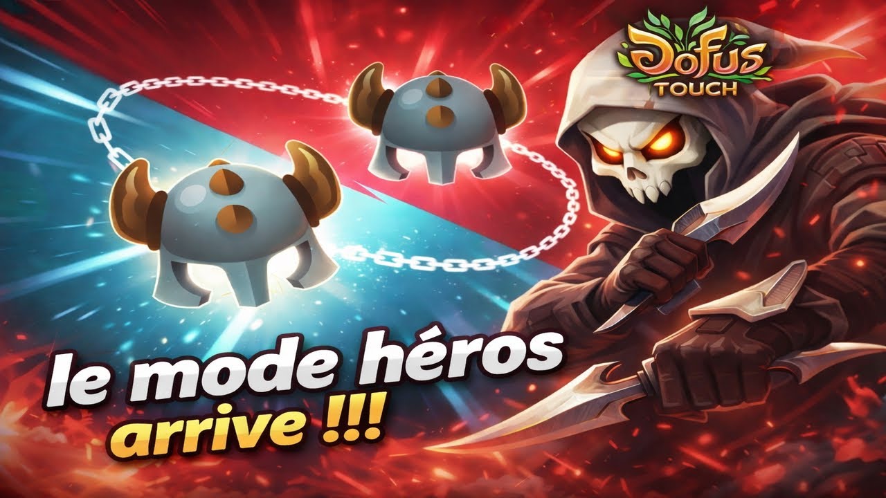 MAJ MODE H&Eacute;ROS ARRIVE !!! DOFUS TOUCH