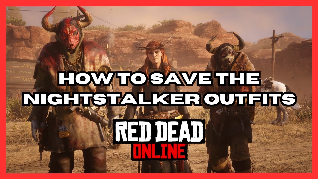 **2025** КАК СОХРАНИТЬ КОСТЮМЫ НОЧНОГО СТАЛКЕРА // Red Dead Online