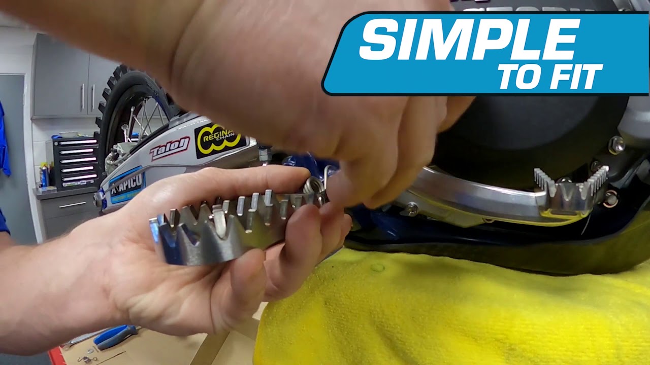 Apico Titanium Footpegs | Available at Dirtbikexpress