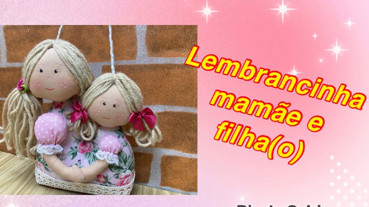 Lembrancinha mãe e filha