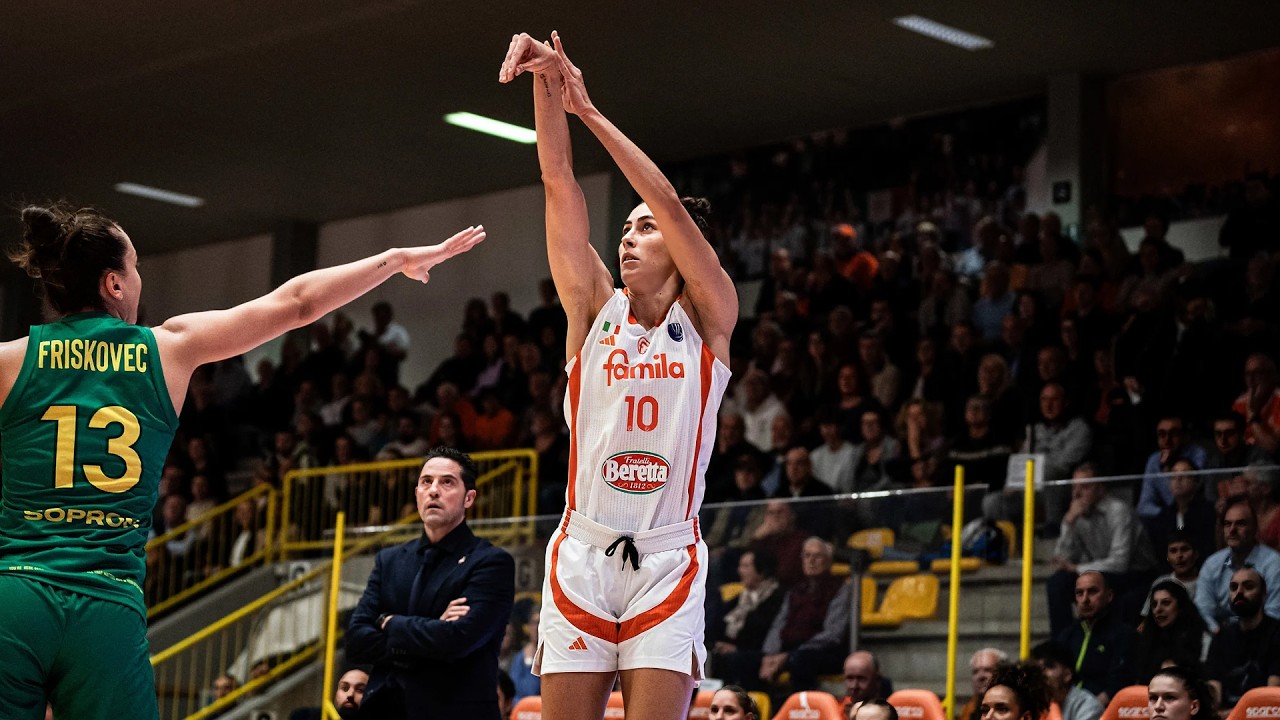 MARÍA CONDE | 16 points 9 assists +23 efficiency vs USK PRAHA | Euroleague - 17.12.2025