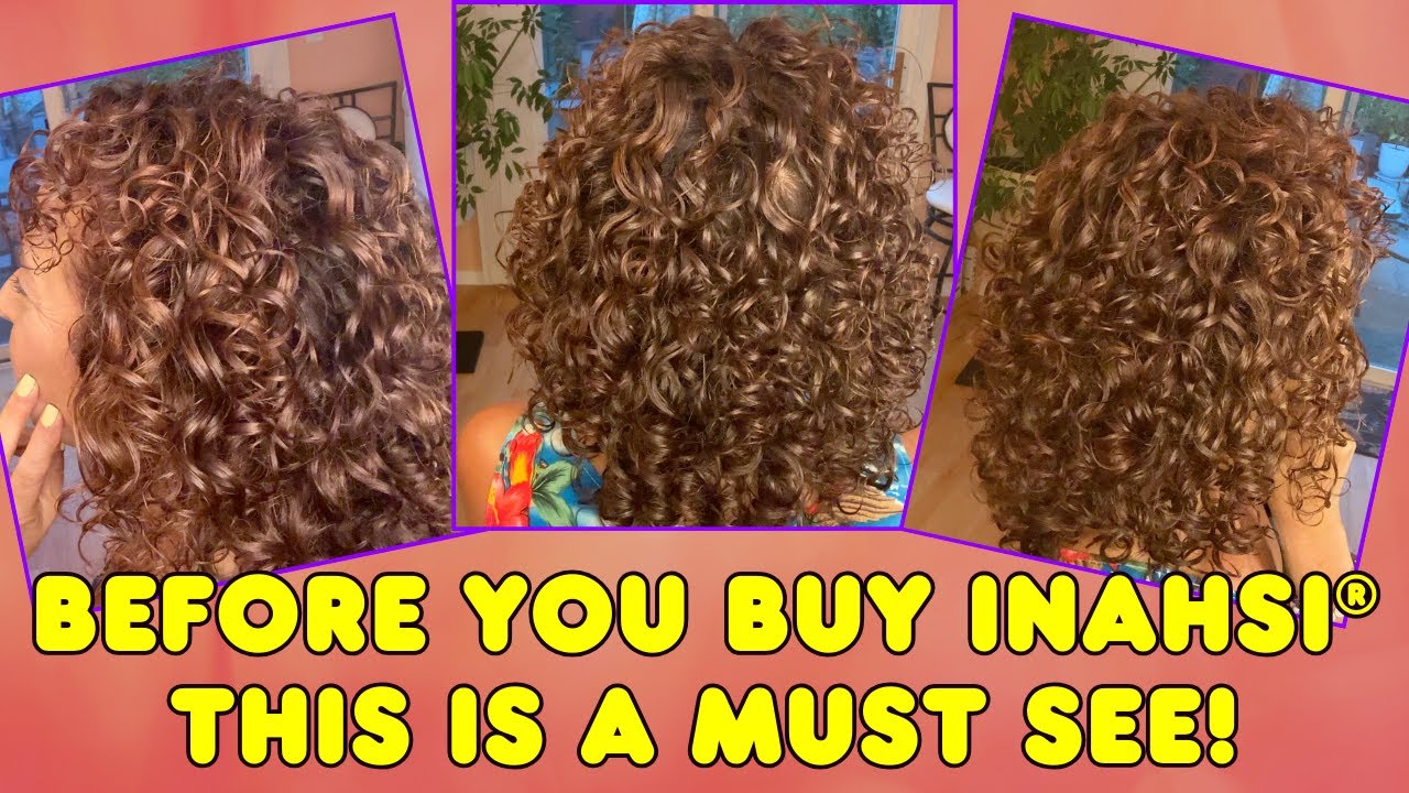 Testing Inahsi Products for Shine & Definition on My Curly Hair