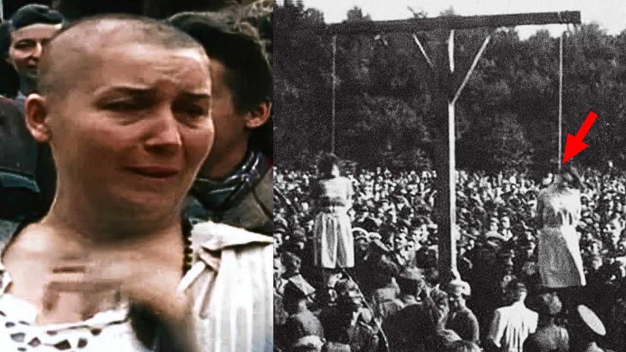The Brutal Public Execution of Nazi Women After the Liberation