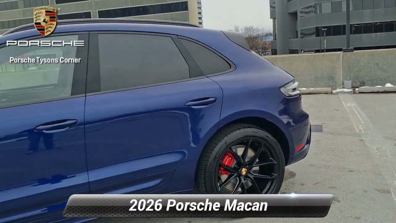 New 2026 Porsche Macan GTS, Vienna, VA 26P0155