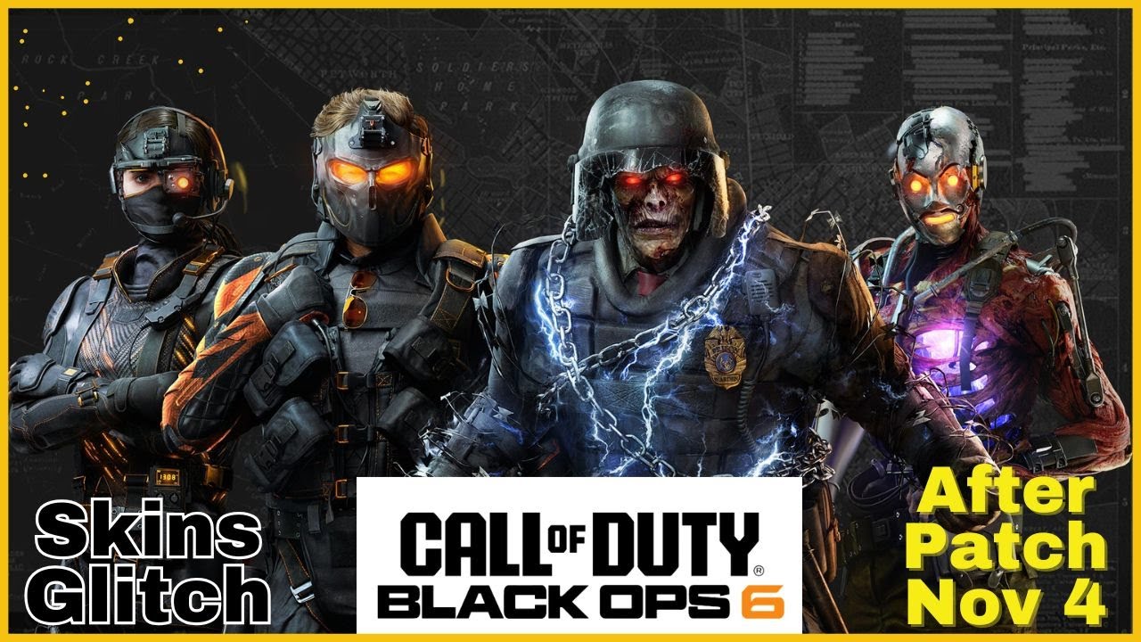 Vault Edition Skin Glitch (after Patch) 4 Nov - COD OPS 6
