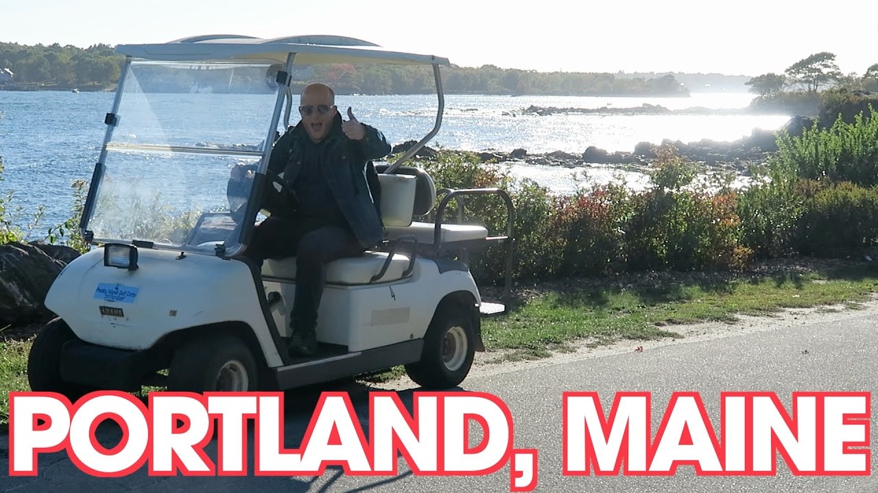 Portland, Maine - Marek Larwood in the USA