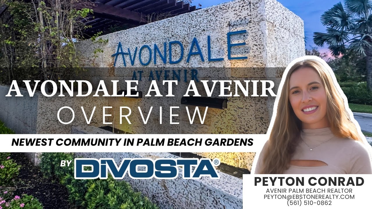Avondale at Avenir Overview | Luxury Living by DiVosta Homes in Palm Beach Gardens 🏡