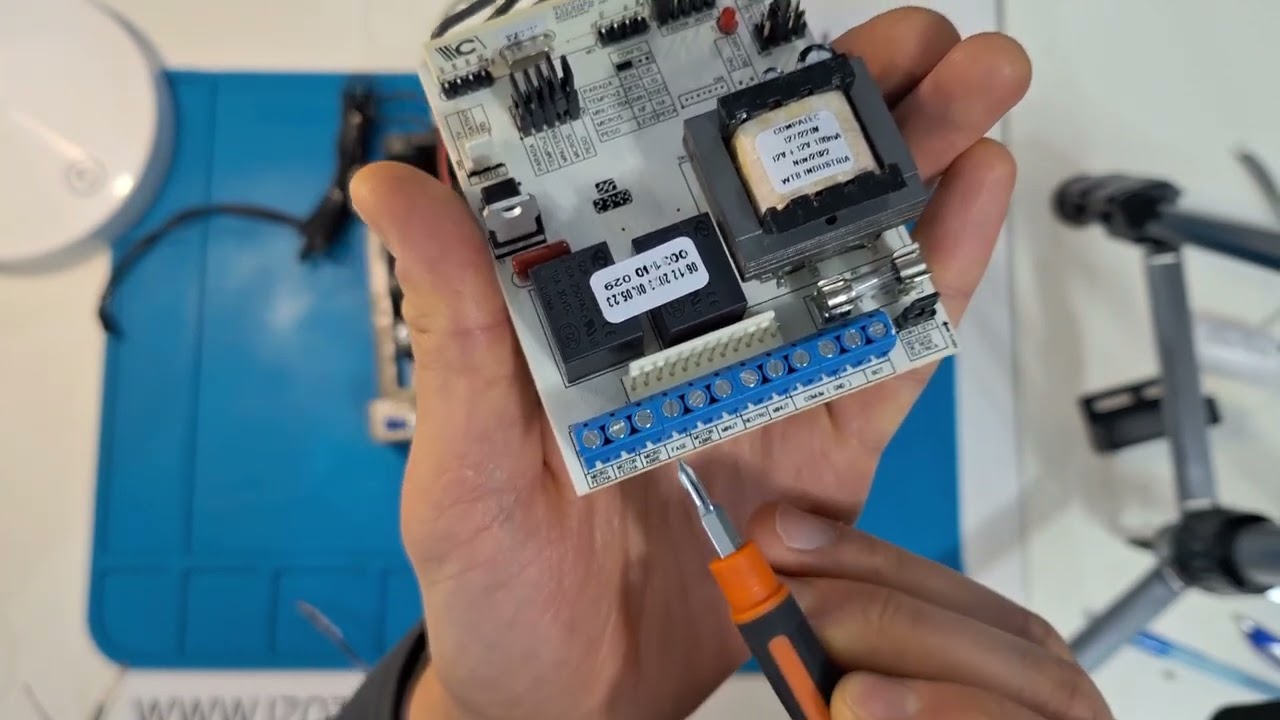 Review e Instalação nos Bornes da Placa RQC08R Compatec / Continente